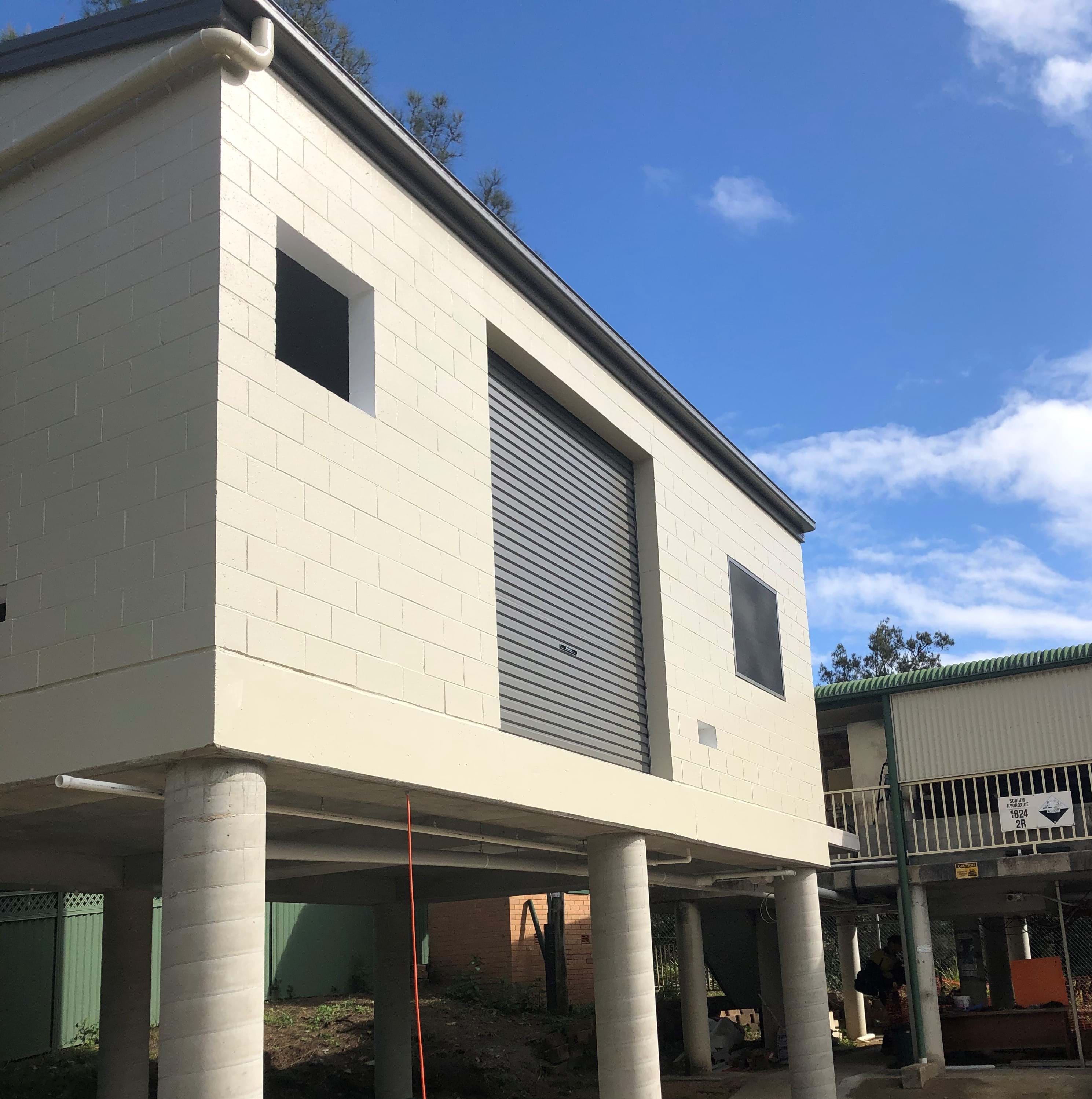 Newly constructed Plant Room