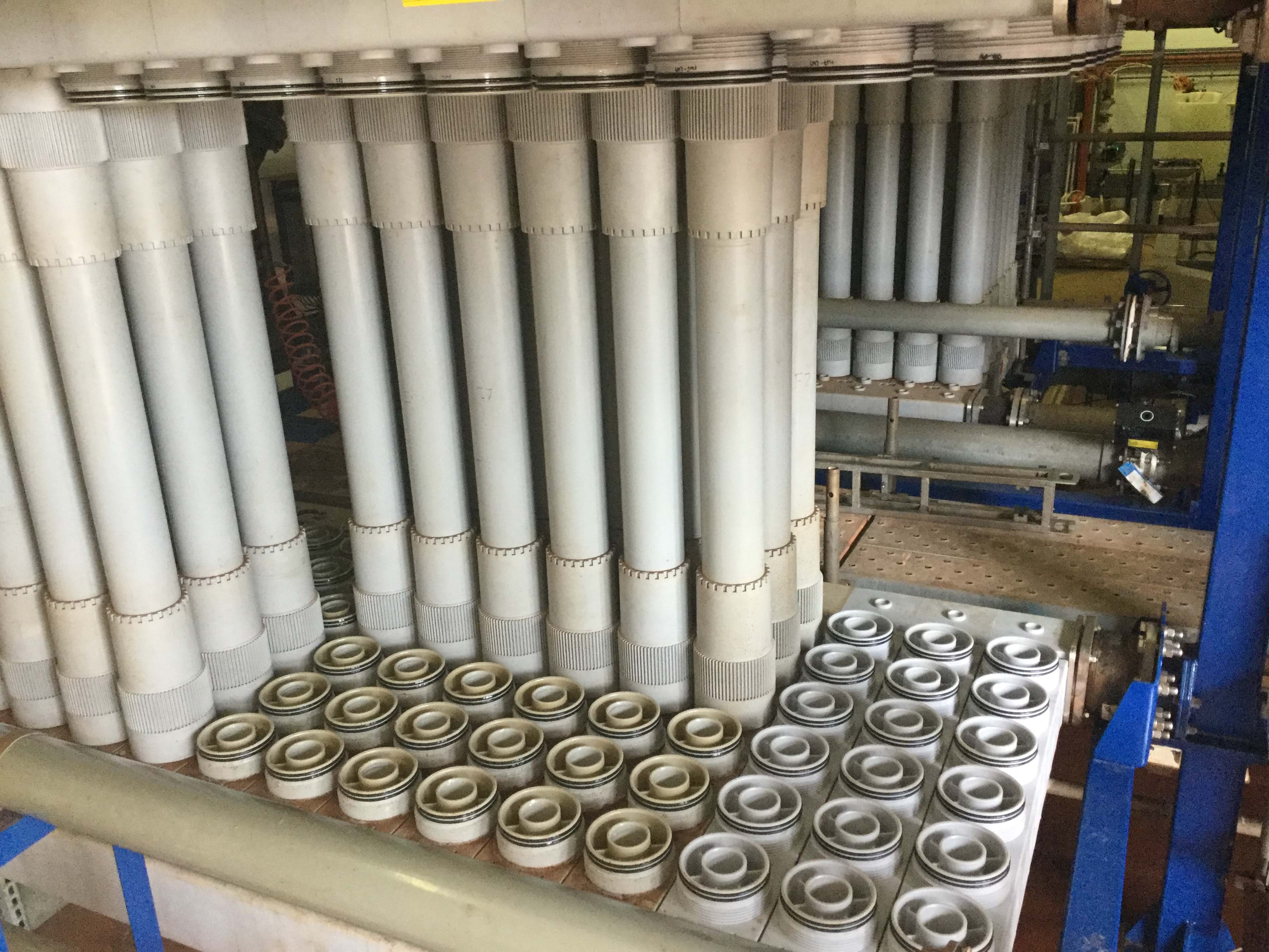 The addition of 18 membranes to a skid in FNQ