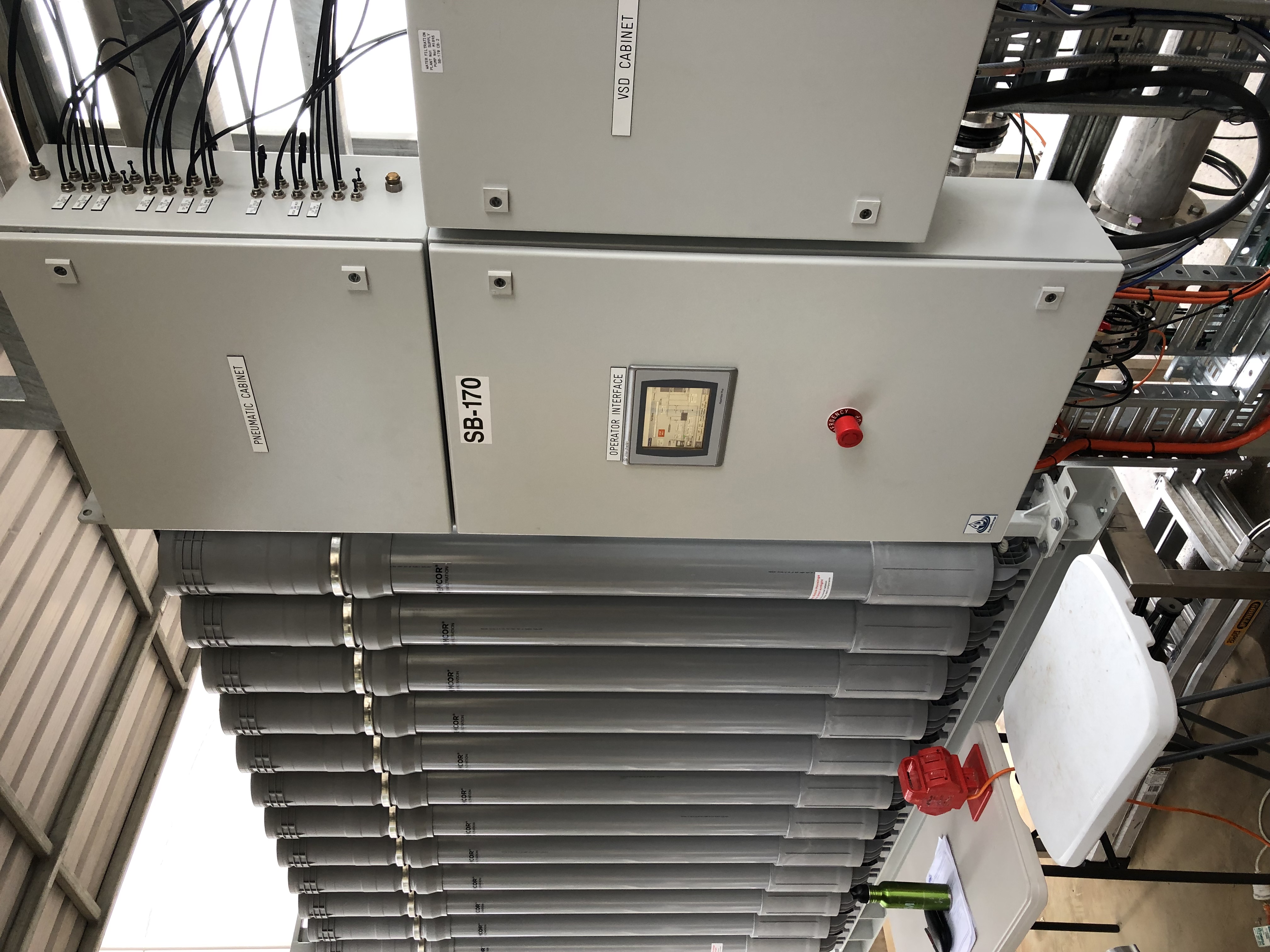 XP-E 24L40N c/w custom built control system & valve skid